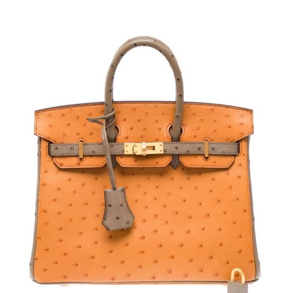 Image 1 of Sac HERMES Birkin 25 en Cuirs exotiques Marron - 103410