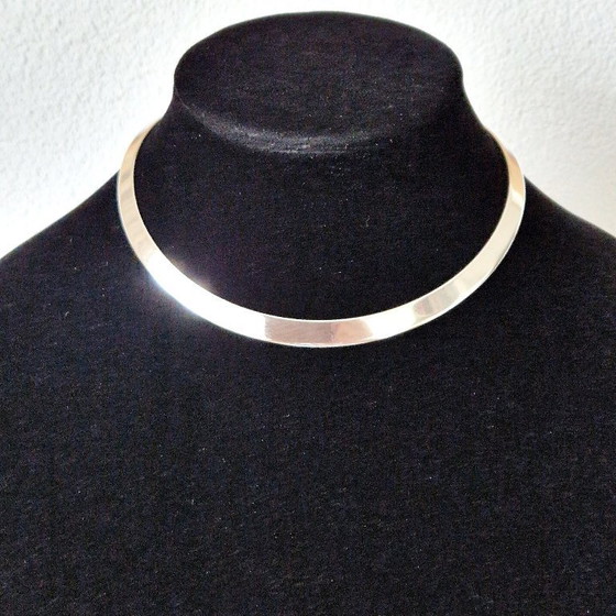 Image 1 of N.E. De - Anillo de plata para mejilla/cuello - años 60