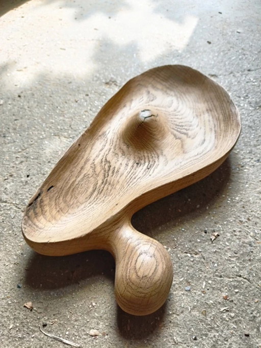 Carved Solid Oak Tabletop – tafelaccessoires, Wood (photo 2 of 5)