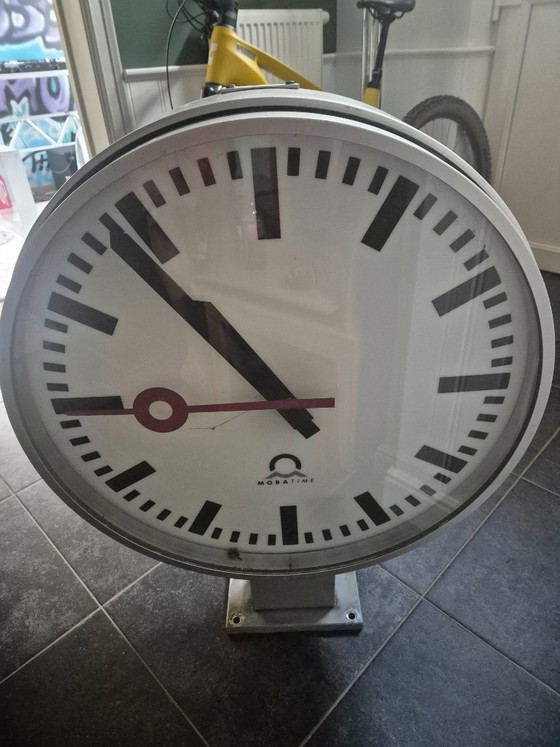 Image 1 of Mobatime station clock