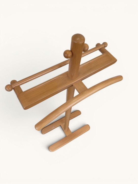 Postmoderne Garderobenbox aus Holz, 1980er Jahre – Kleiderschränke, Wood (photo 3 of 8)