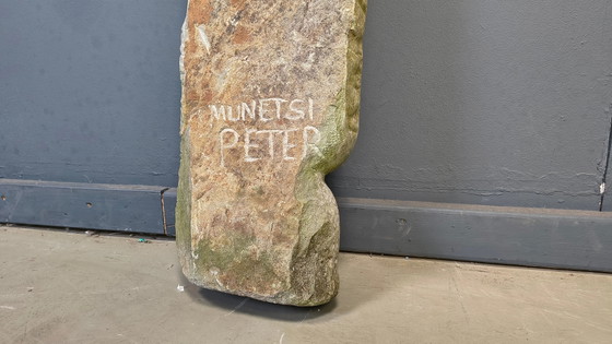 Vintage natural stone sculpture by Peter Munetsi, 1970s (photo 8 of 11)