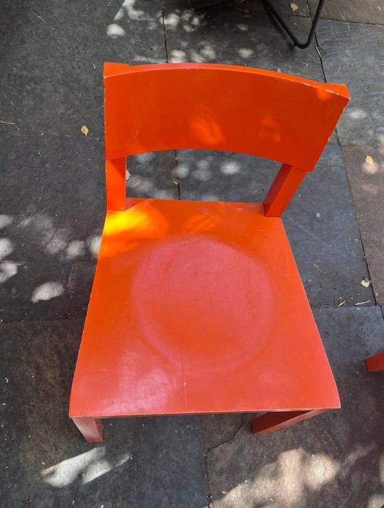 6 x Orange Shaker AVL from Moooi – Dining chairs, Wood (photo 3 of 15)