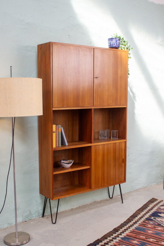 Image 1 of Buffet haut vintage, commode style années 60