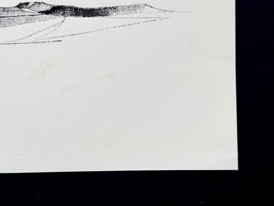 Image 1 of Eugène Eechaut (1928-2019) - Landscape in Ink (1970)