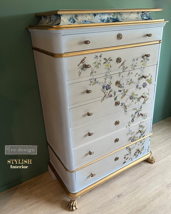 Image 1 of Chest of drawers La Volière Botanique