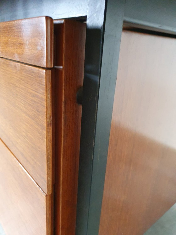 Image 1 of Knoll De Coene vintage teak desk 1950s