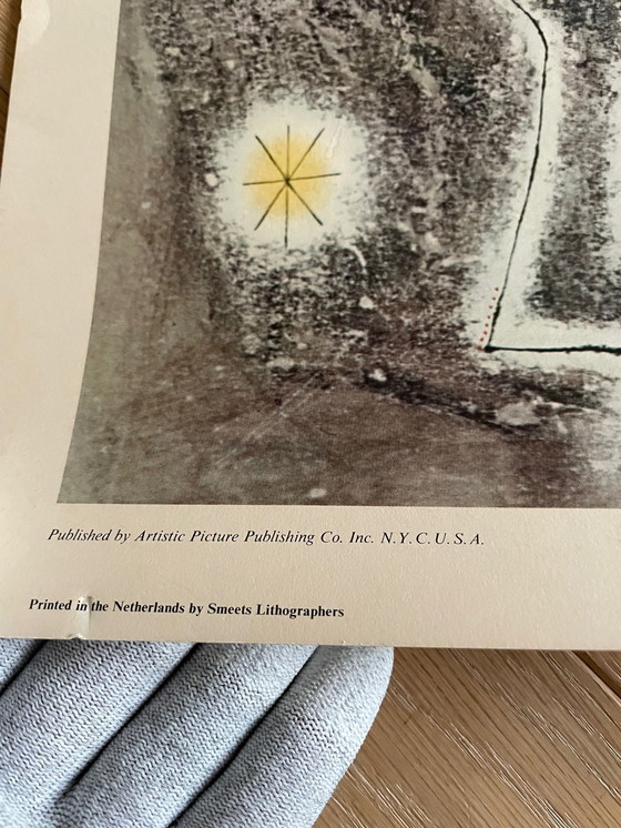 Image 1 of Joan Miró (1893-1983), Donna e uccelli davanti al sole, pubblicato da Artistic Picture Publishing Co