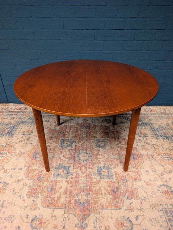 Image 1 of Tavolo da pranzo rotondo vintage, Farstrup Møbler, anni '60