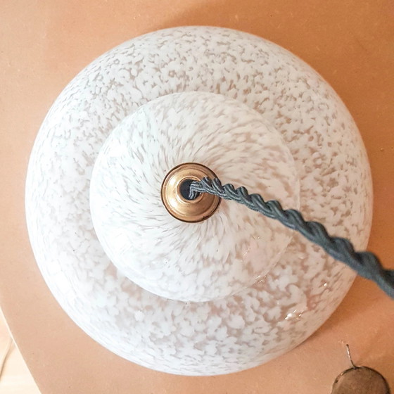 Lampada Portatile in Vetro Clichy Bianco Vintage Personalizzabile – Illuminazione, Metal, Glass (photo 6 of 7)
