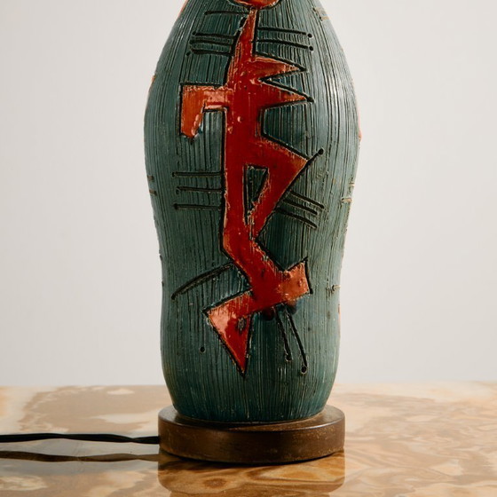 Image 1 of MK11590 Ceramic table lamp by Jiří Georges & Paul Pannier
