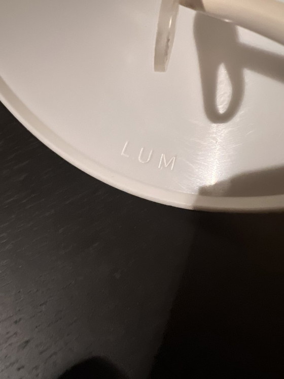 Image 1 of Vintage Space-Age / Mid-Century UFO hanging lamp – L.U.M. – Ø 37 cm