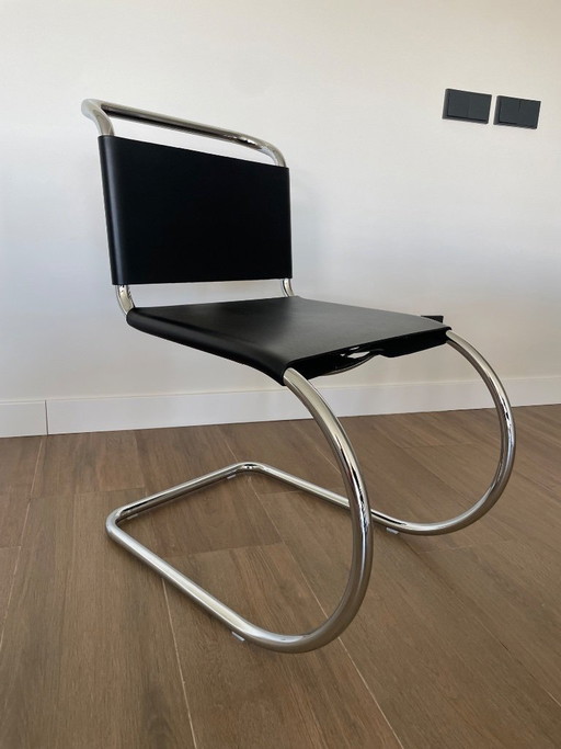 MR Chair Original De Ludwig Mies Van Der Rohe Para Knoll – eetkamerstoelen, Leather