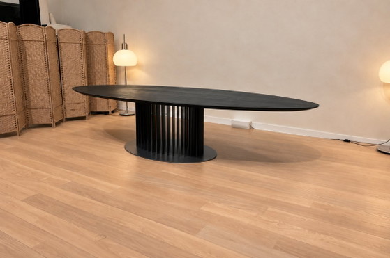 Come nuovo Van der Donk Bas Tavoli da pranzo Nero + GARANZIA, Legno, Modern (foto 4 di 10)