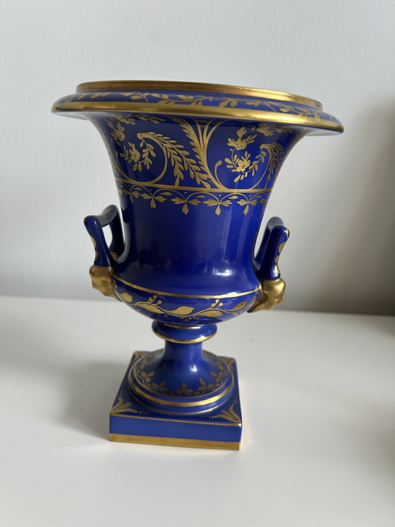 Dresden Carl Thieme Porzellan Potpourri-Vase – Sèvres-Stil 19. Jh. – Vasen, Ceramic (photo 2 of 8)