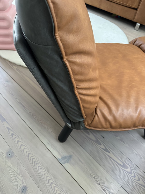 Image 1 of Zuiver De Lazy Sack Fauteuil Met Hocker