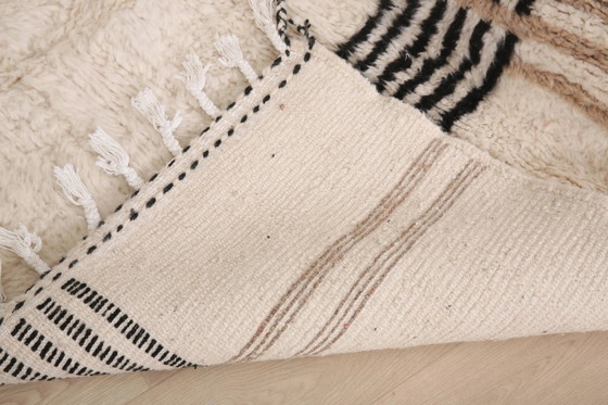 Marokkanischer Teppich aus Naturwolle, handgefertigt, 2,5x1,5 m. – Teppiche & Läufer, Wool, Modern (photo 10 of 11)