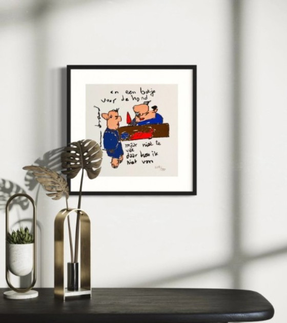 Image 1 of Herman Brood (1946-2001) - Botje voor de hond