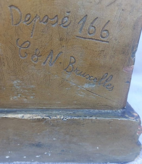 Gustave Van Vaerenberch 1873/1927 Signiert 5,3 kg Gesamtgewicht – Bildhauerei, Other (photo 7 of 7)