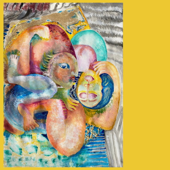 Image 1 of Surrealistische und erotische Komposition von N.Boéri Véfour. Frankreich 2000er Jahre