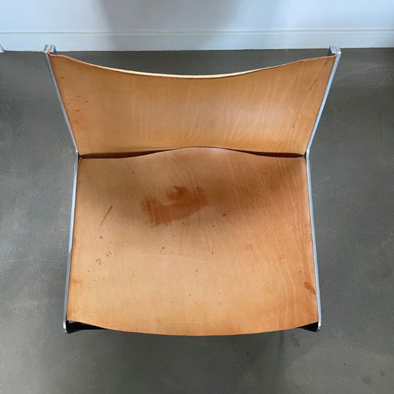 Image 1 of Loungefauteuil, model ‘Ra’, ontwerp Pierre Thielen, Studio Industrial Design voor Metz & Co, jaren 60
