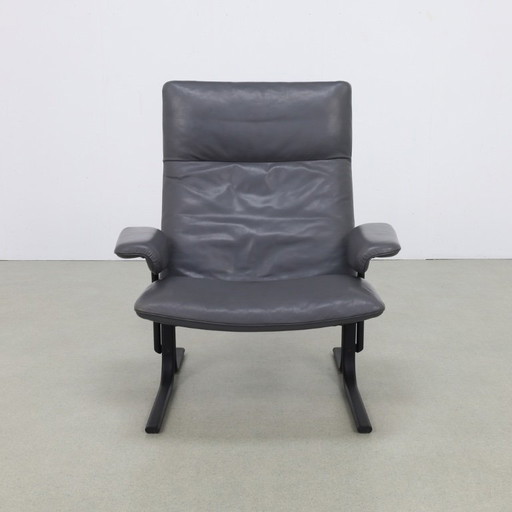 Vintage Lounge Chair in Leather DS 2030 De Sede, 1980s
