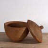 Cesto in rattan intrecciato antico (c.1920) #1 – Oggetti decorativi, Rustic (photo 9 of 10)