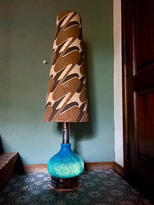 Lampada da terra vintage anni '70