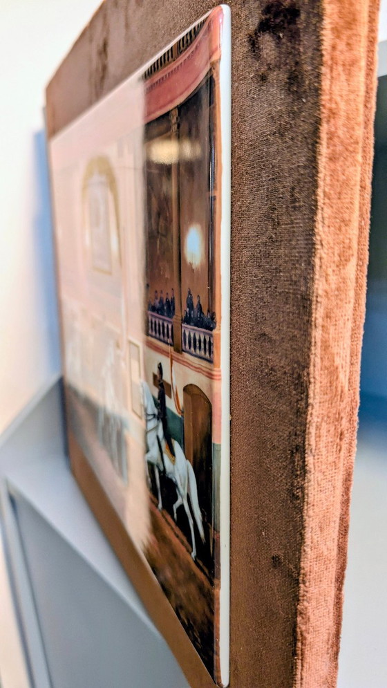 AK Kaiser Piatto in Porcellana Scuola di Equitazione Spagnola Vienna – Decorazioni murali, Porcelain (photo 10 of 14)