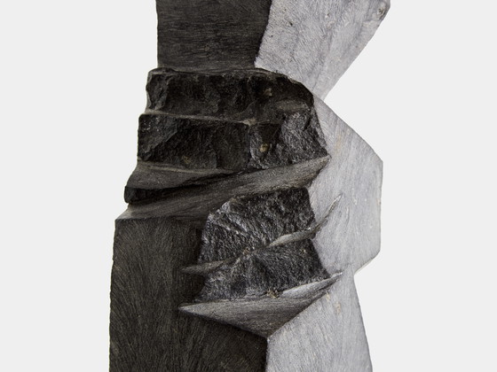 Image 1 of Sébastien Touret Scultura totem in pietra brutalista, circa 2010
