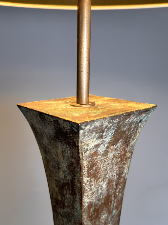 Image 1 of BRONZE-BODENLAMPE VON STEWART ROSS JAMES FÜR HANSSEN LIGHTING, VEREINIGTE STAATEN, 1960er Jahre