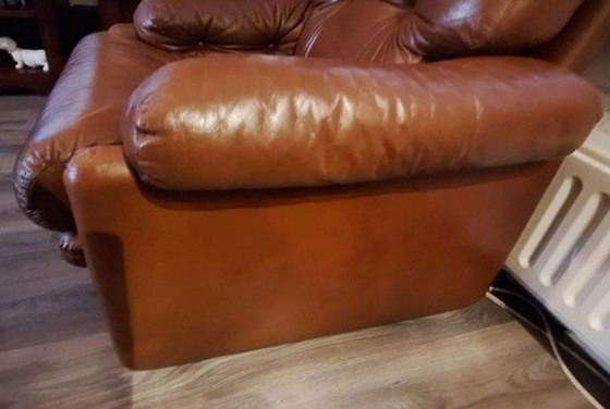 Fauteuil Tobia Scarpa 2x – B&B Italia, Leather, Metal (photo 3 of 5)