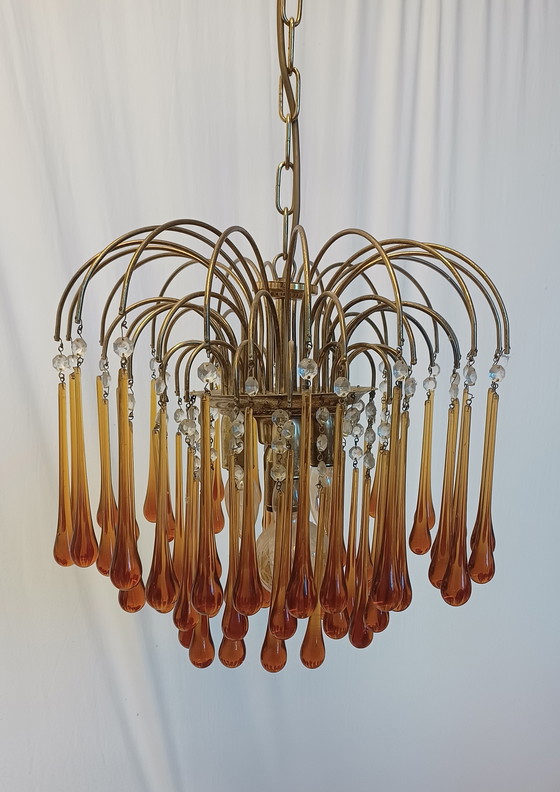 Image 1 of Lampadario a cascata Kabo Murano 71054