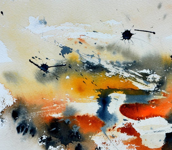 Image 1 of Drift und Kollision Aquarell