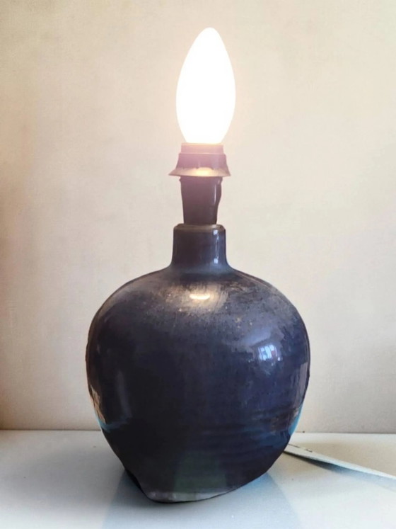 Lampada in gres Hurtault / Puisaye – Lampade da tavolo, Porcelain, Vintage (photo 5 of 8)