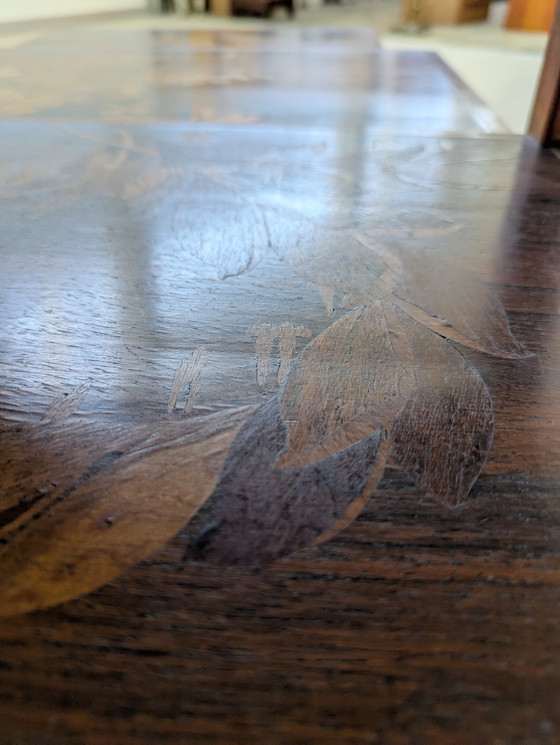 Image 1 of Set of Coffee Tables, Emile Gallé - Inlaid Wood