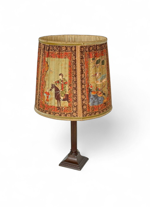 Antiek style tafellamp oosterse design lamp vintage
