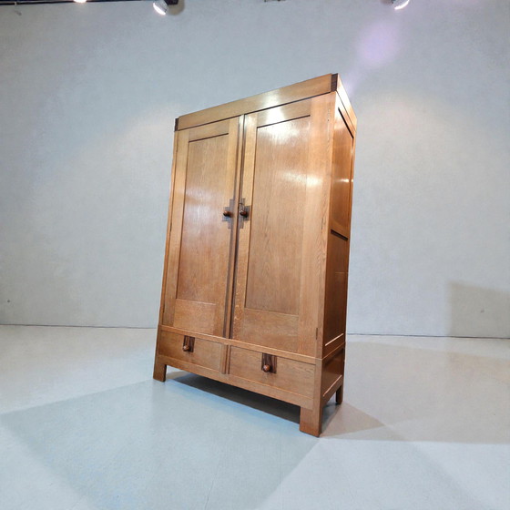 Image 1 of Art-Deco-Schrank, Garderobe der Haager Schule