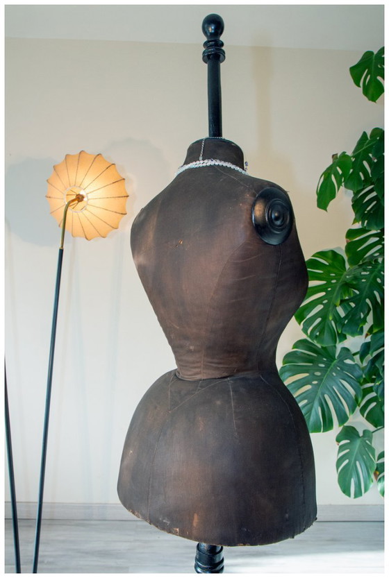 Image 1 of Stockman-mannequin met wespentaille, eind 19e eeuw