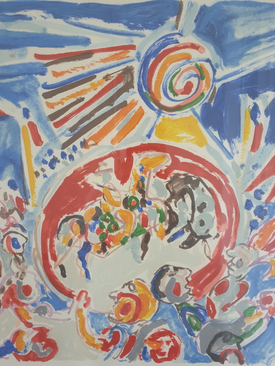 Image 1 of Armand Avril screen print Toros 88