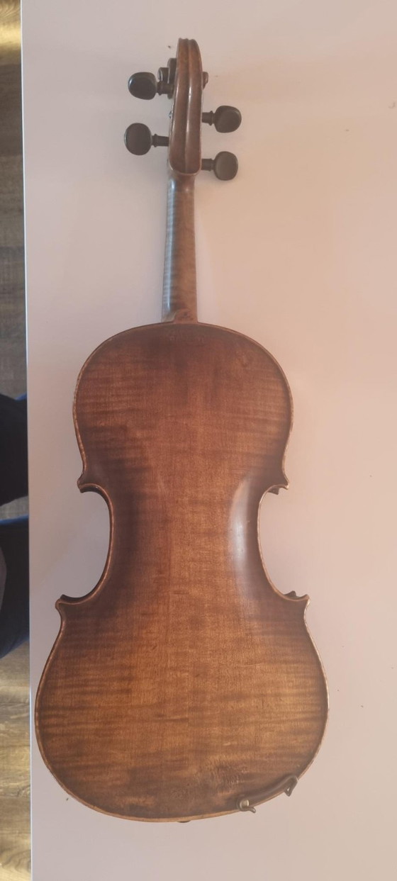 Violino J. Atrichte del 1914 / realizzato su modello Stradivarius – Sculture, Legno (photo 2 of 2)