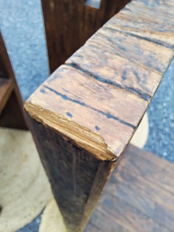 Image 1 of 4 brutalisme stijl stoelen