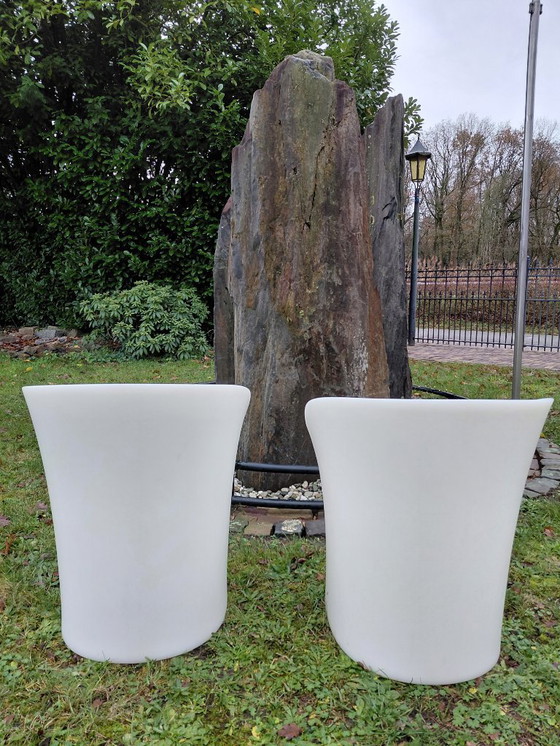 Image 1 of 2x Moon Chair by Tokujin Yoshioka.