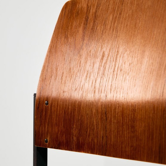 Image 1 of MK11372 Chaise en teck sur base métallique