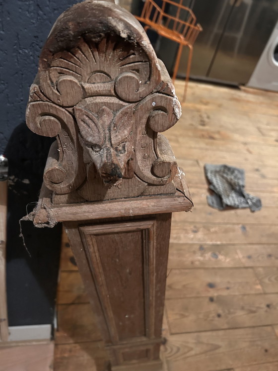 Image 1 of Divisori per panche da chiesa antiche 2 pezzi