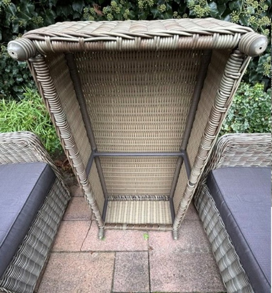 Beautiful wicker lounge set – Plastic (photo 13 of 13)