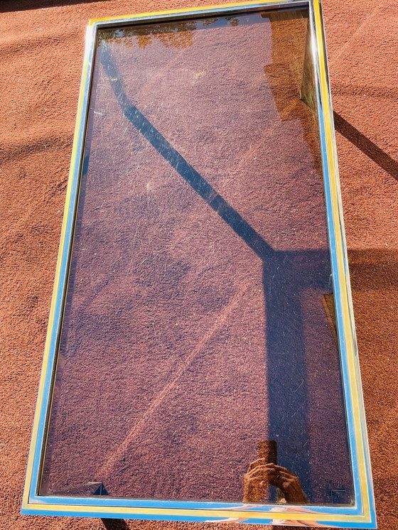 Image 1 of Belgochrom * Hollywood Regency * Vintage 70s coffee table