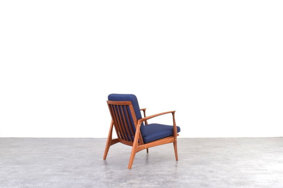 Image 1 of Dänischer Lounge-Sessel aus der Mitte des 20. Jahrhunderts, 1960er Jahre.