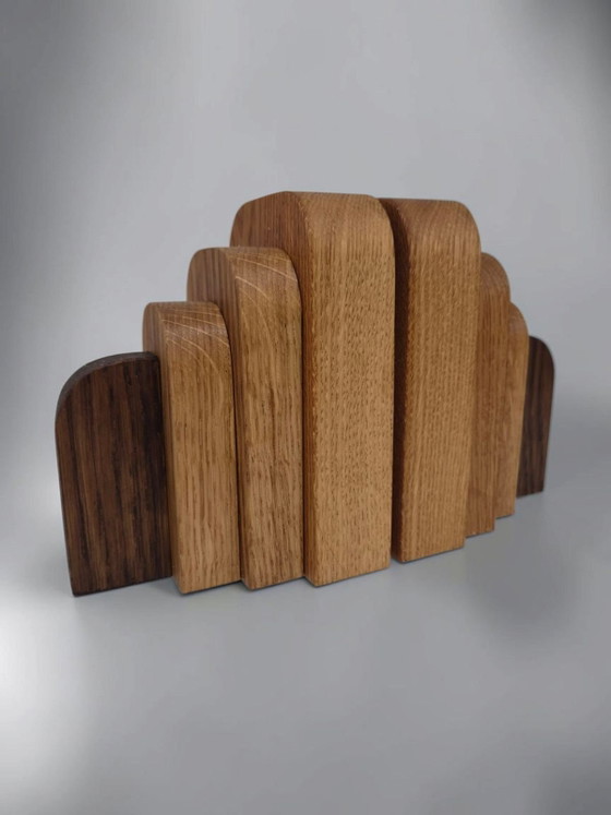 FERMALIBRI - ART DÉCO / SCUOLA DI AMSTERDAM – ArtDecoOnline, Oggetti decorativi, Legno (photo 2 of 5)