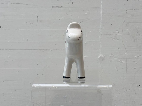 Image 1 of Dala Pferd Serie VINTERFINT aus Keramik von IKEA, 2020er Jahre